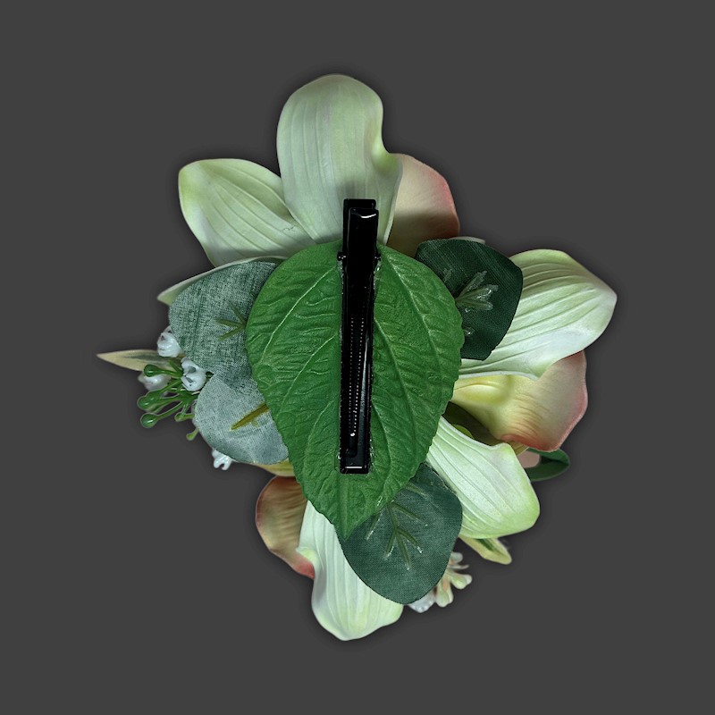 3-Cymbidium Orchid Clip