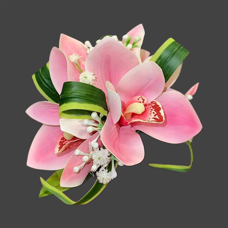 4-Cymbidium Orchid Clip