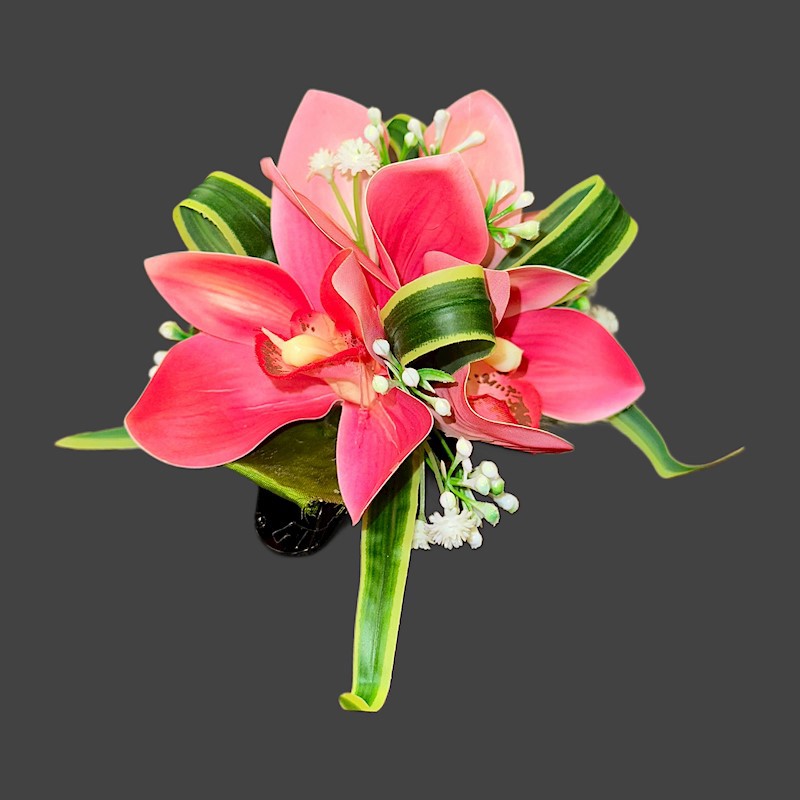 4-Cymbidium Orchid Clip