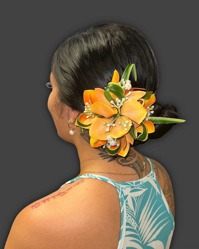 4-Cymbidium Orchid Clip