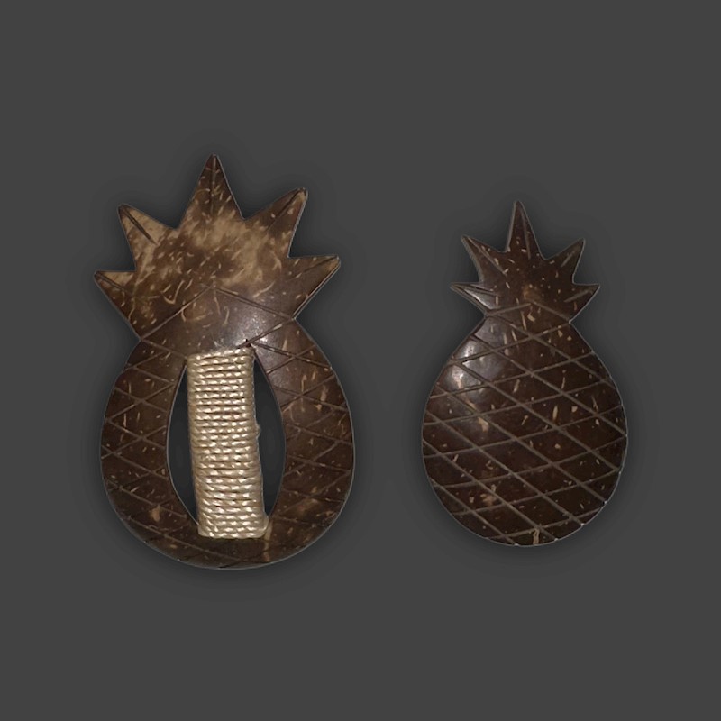 Coconut Shells - Pineapple