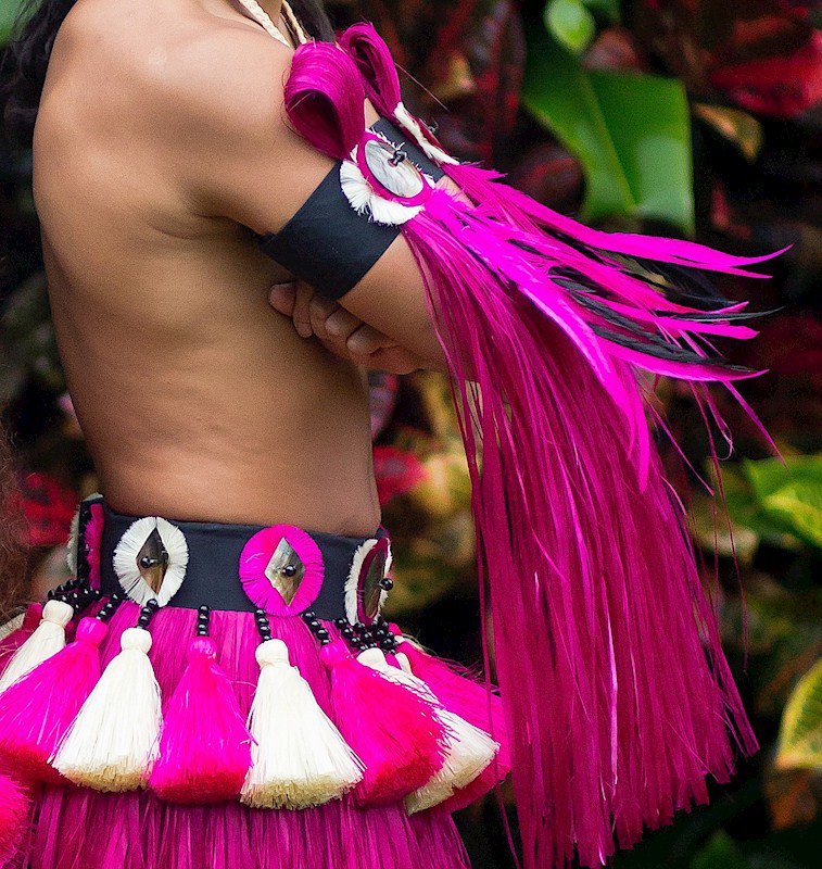 Decorated Tahitian Armband