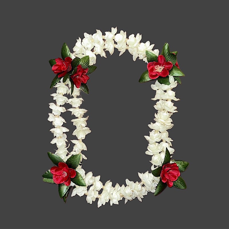 Double Strand Pikake w/ Rose Headband