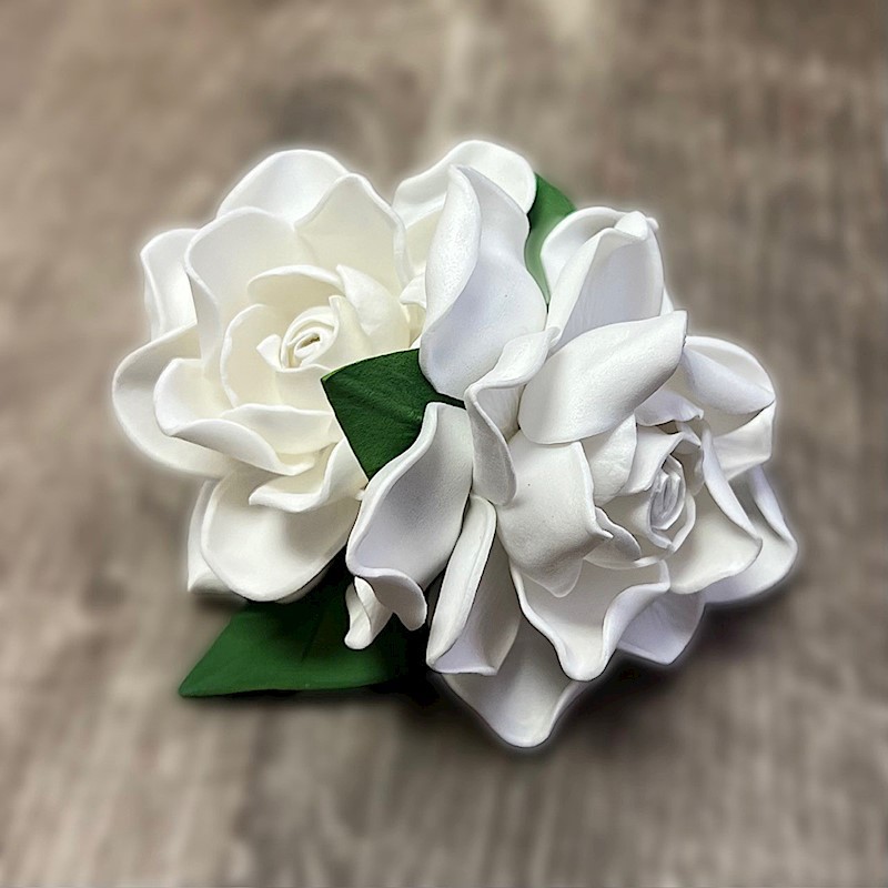 Gardenia Foam Clip