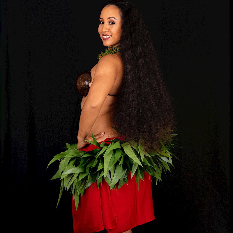Greenleaf Tahitian Hipband