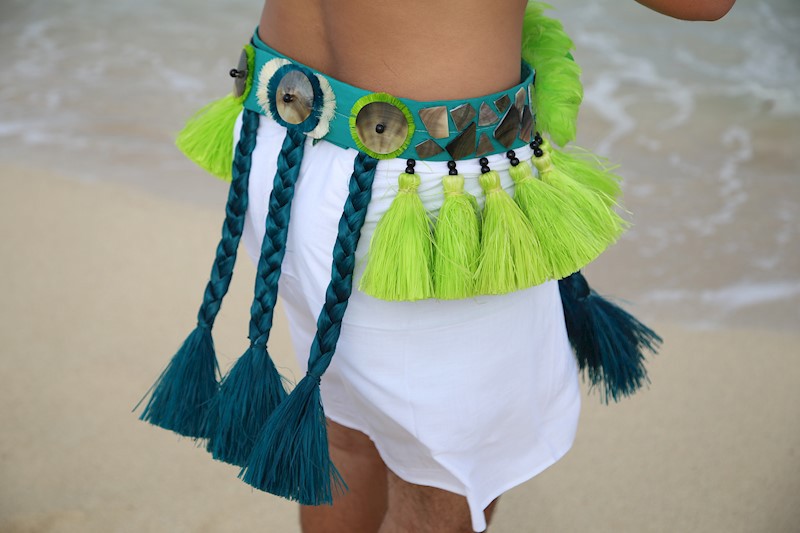 Malo Style Hipband w/ Cracked MoP Accent