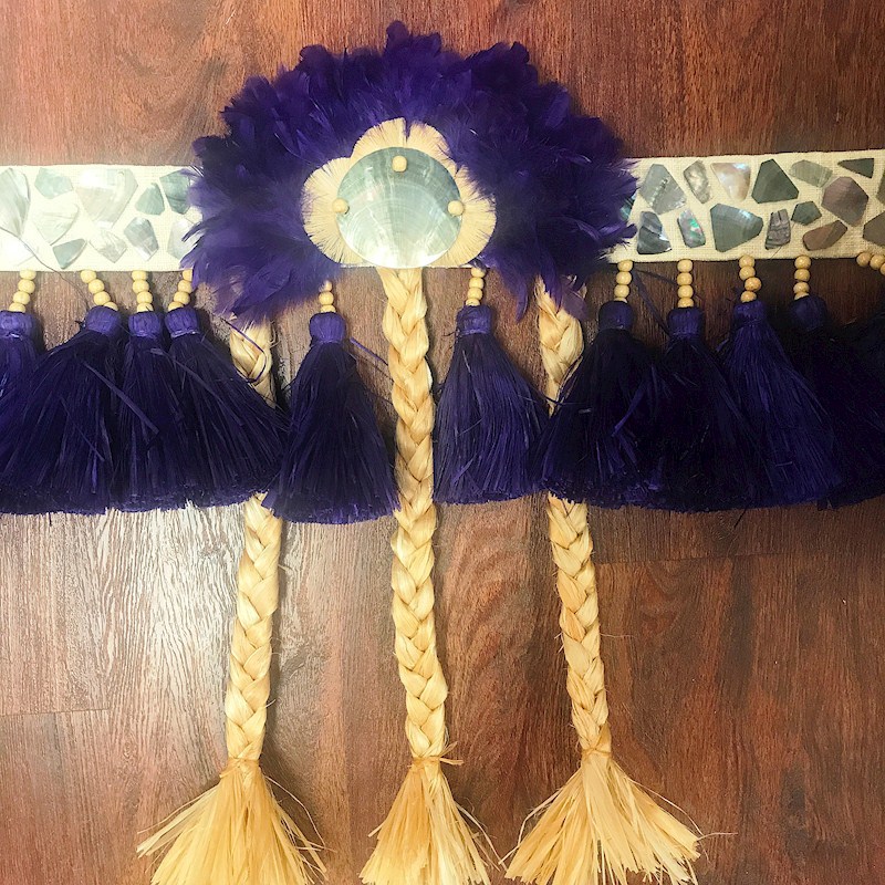 Malo Style Hipband w/ Cracked MoP Accent