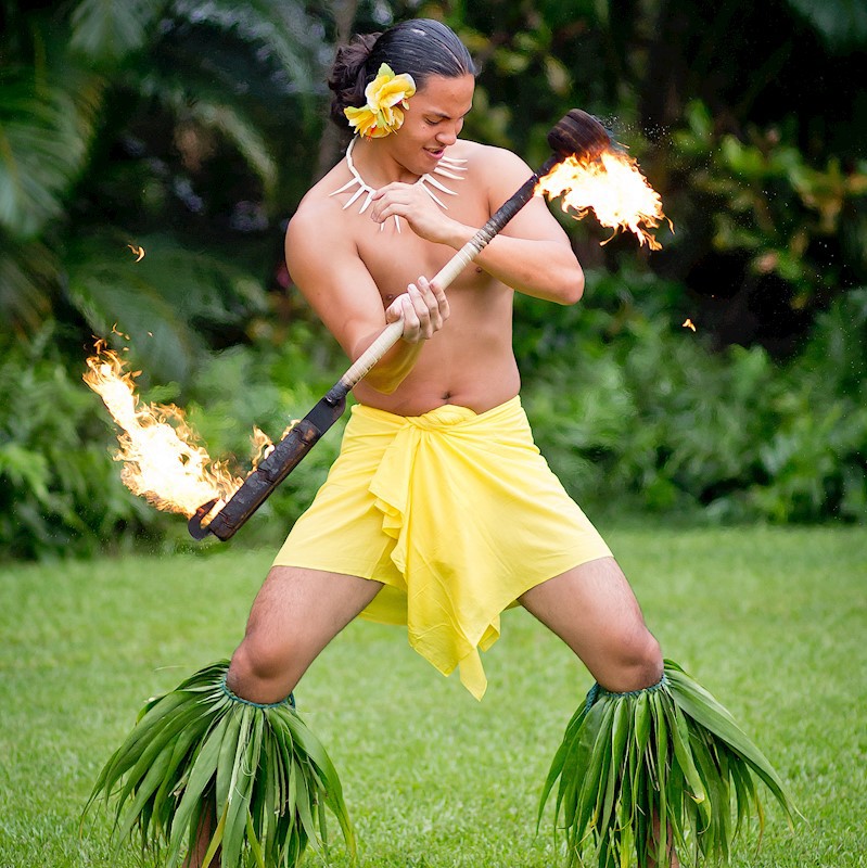 Samoan Fire Knife Set