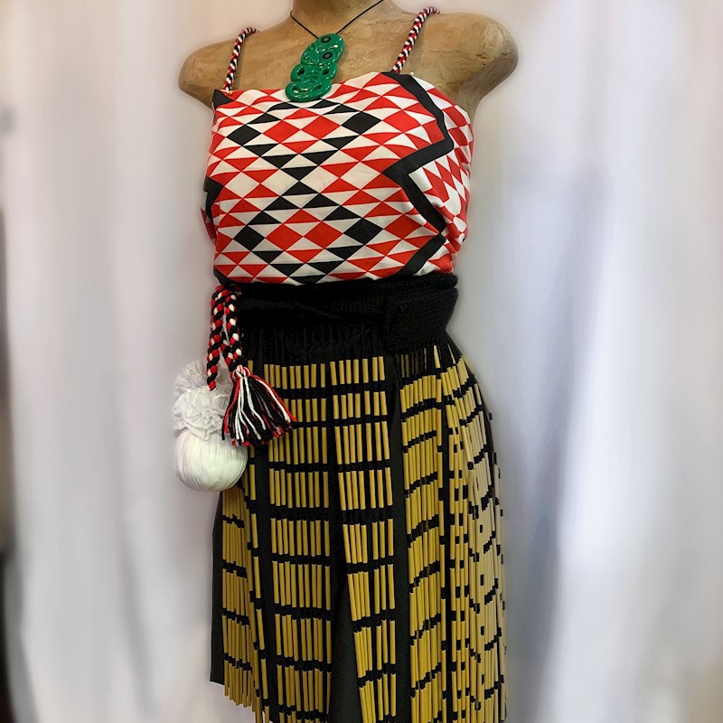 Short Piupiu Skirt (For Men and Keiki)
