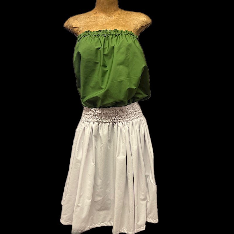 Solid Pa'u Skirt (Elastic Band)