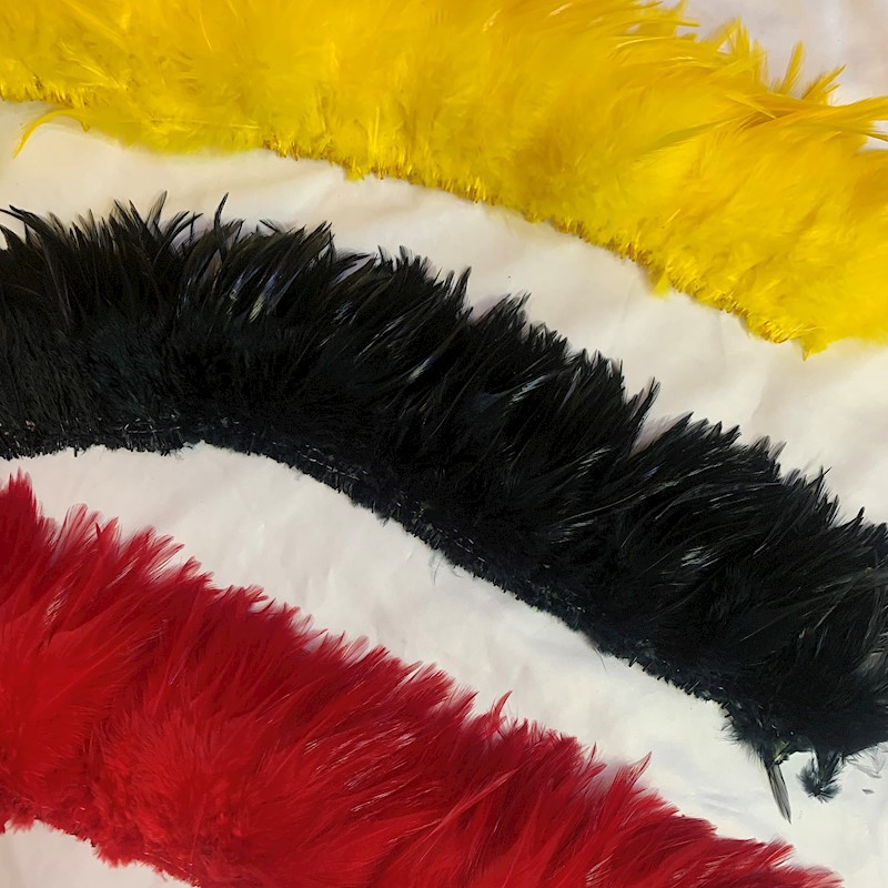 Strung Feathers - Saddle