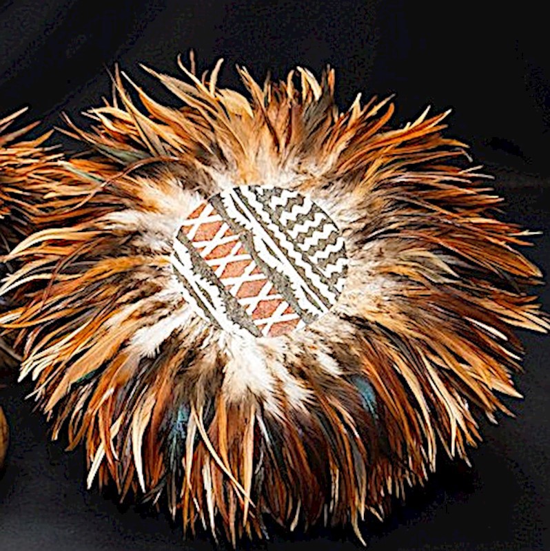 'Uli'uli Caps - Natural/Tapa