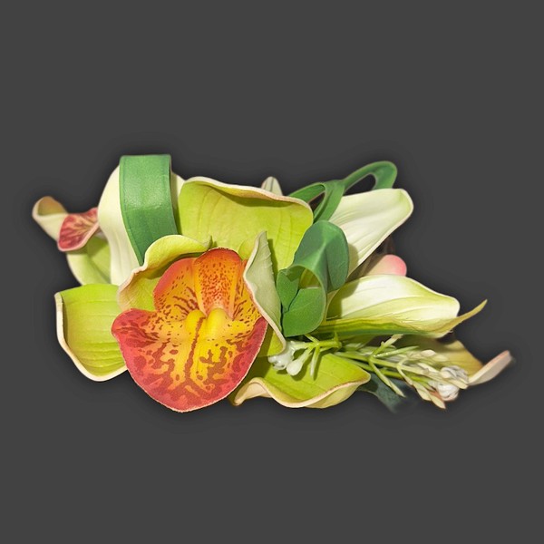 3-Cymbidium Orchid Clip