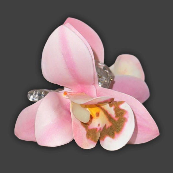 Extra Small Orchid Claw Clip