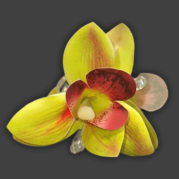 Extra Small Orchid Claw Clip