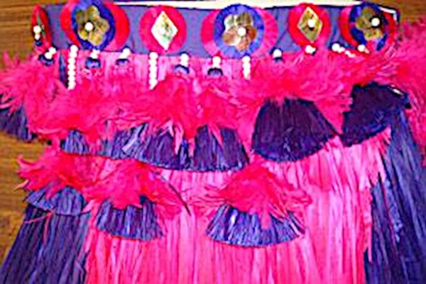 Fancy Professional Tahitian More' Costume