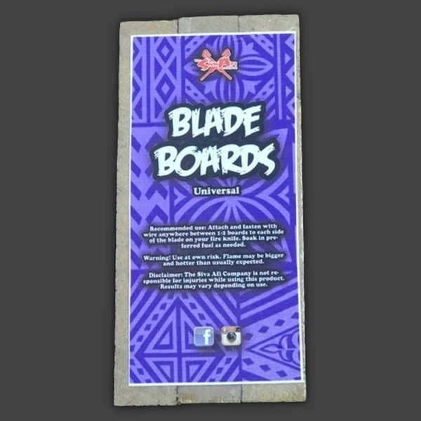 Fire Knife - Blade Boards