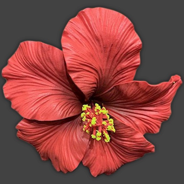 Foam Hibiscus Pick
