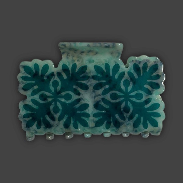 Hawaiian Quilt Claw Clip