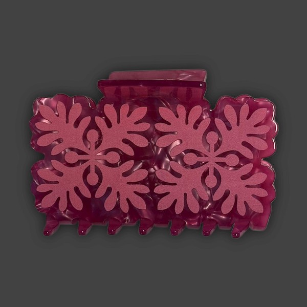 Hawaiian Quilt Claw Clip