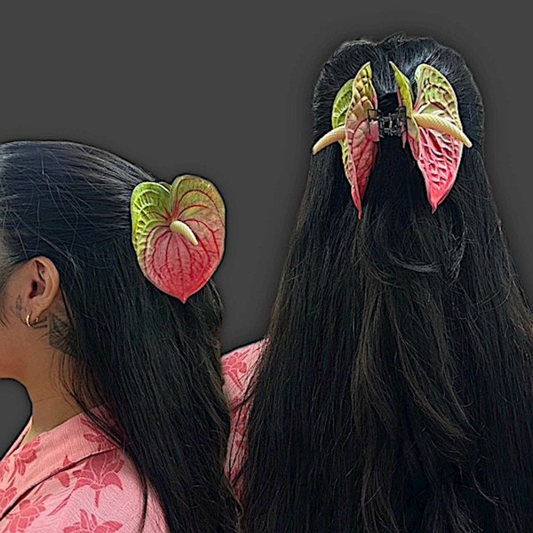 Large Anthurium Claw Clip