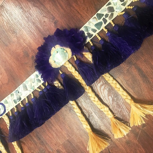 Malo Style Hipband w/ Cracked MoP Accent