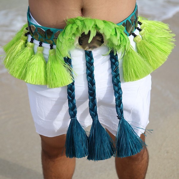 Malo Style Hipband w/ Cracked MoP Accent