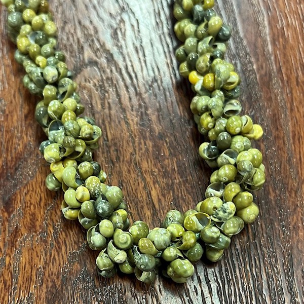 Pikake Shell Rosette Lei