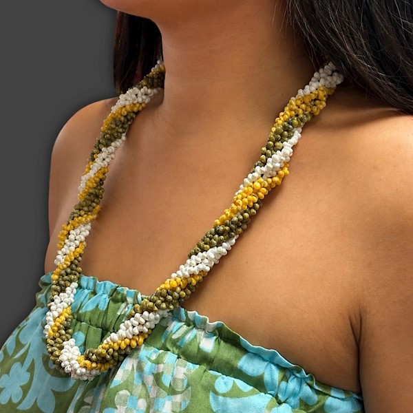 Pikake Shell Twist Lei