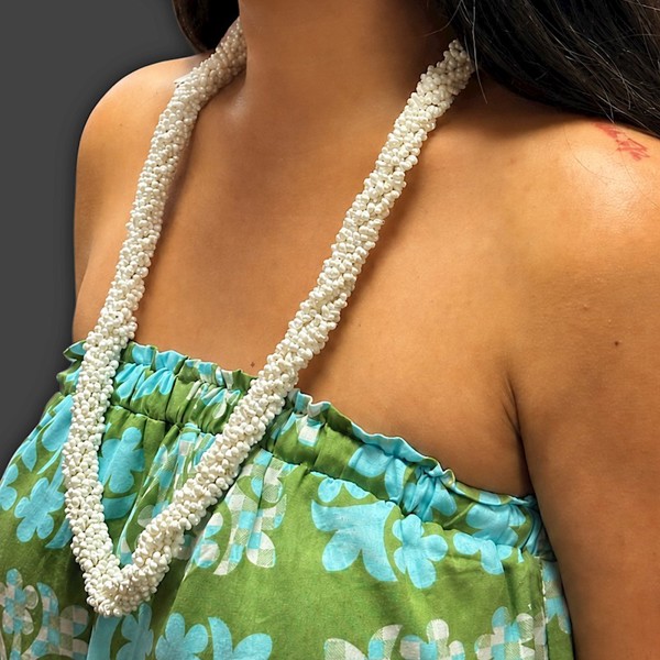 Pikake Shell Twist Lei