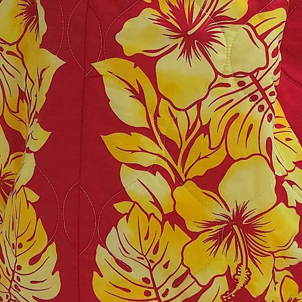 Quilted Hula Bag, Medium