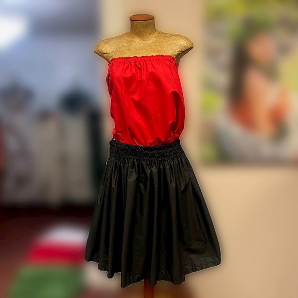 Solid Pa'u Skirt (Elastic Band)
