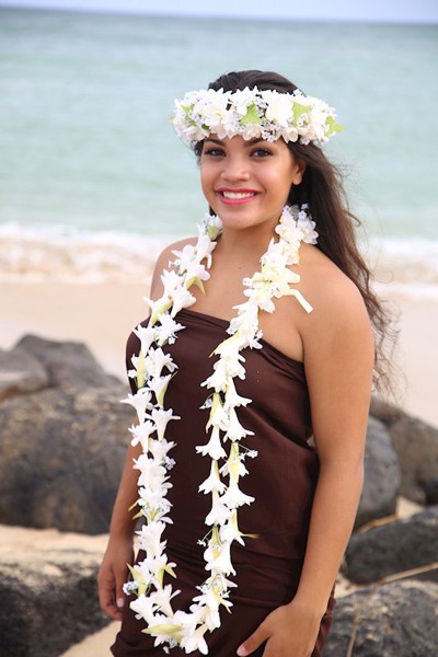 Tuberose Lei Po'o