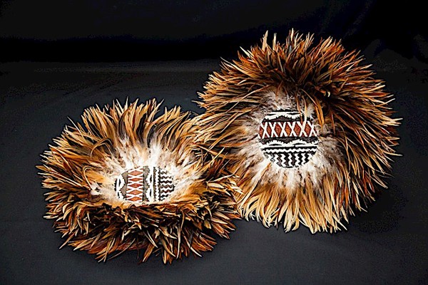 'Uli'uli Caps - Natural/Tapa