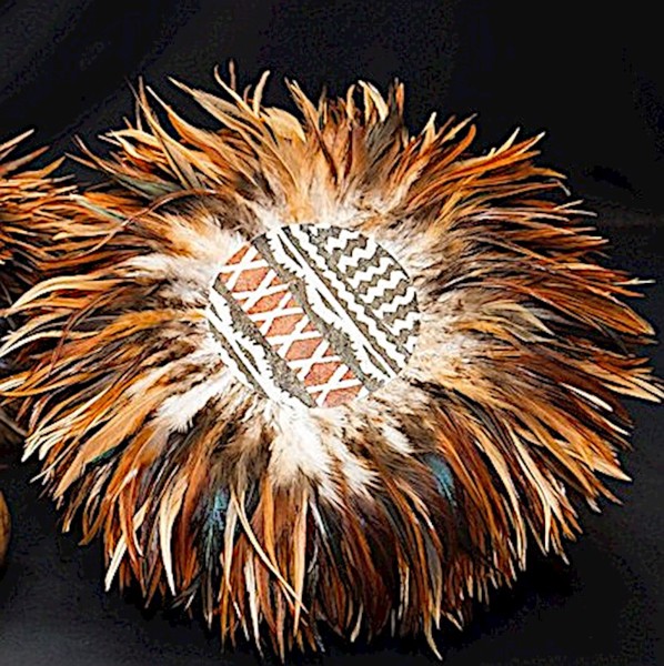 'Uli'uli Caps - Natural/Tapa